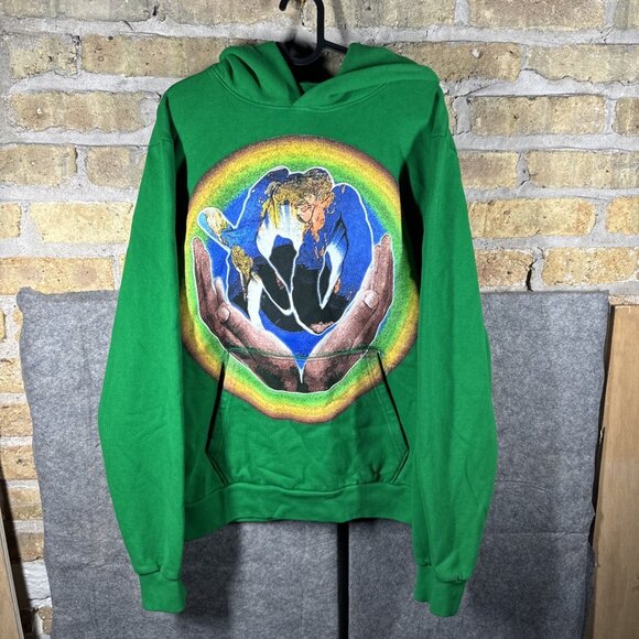 The Weeknd São Paulo XO Green Hoodie Medium Never Worn Brazil Exclusive - Picture 1 of 3